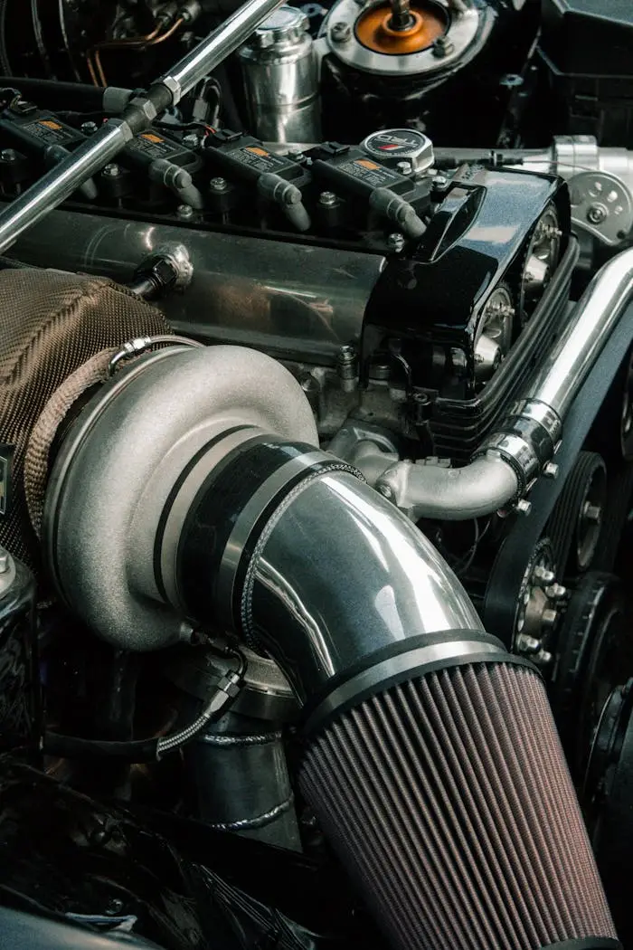 who-we-are High-resolution image showcasing intricate details of a car engine and its components.